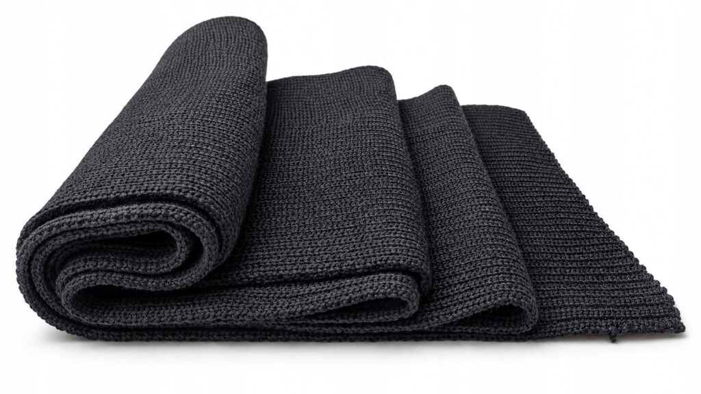 Zestaw Czapka Szalik z wełny 100% Merino Wellna Glacier Męski Szary Premium
